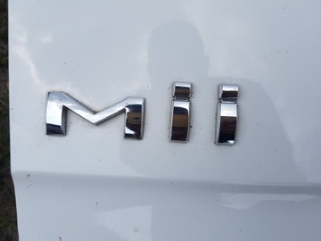 SEAT MII ZNAKY NÁPIS ZNAK ZADNÍ NA KRYT