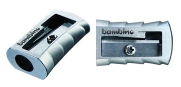 Точилка BAMBINO одинарная металлическая.