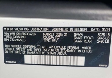 Volvo XC40 Crossover Facelifting 1.5 T2 129KM 2024 Volvo XC 40 Auta z USA - Zapytaj o wiecej ofert 1.5 Benzyna 129KM, zdjęcie 9