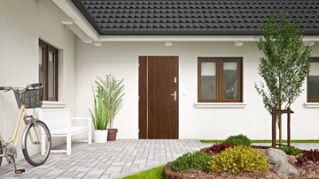 ВНЕШНИЕ ДВЕРИ ИЗ ПОЛЬСКОЙ ИНОКС STEJ1P 72MM 90CM