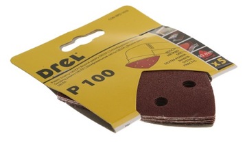 ШЛИФОВАЛЬНАЯ БУМАГА ДЛЯ Шлифовальной машины DELTA P100 на липучке