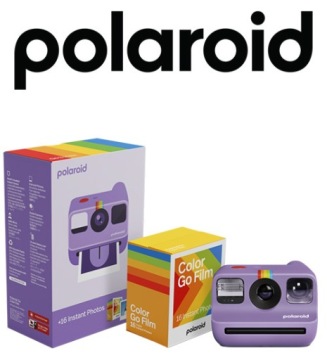 Polaroid Go 2 фиолетовый фотоаппарат + пленка (16 фото)