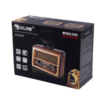 Кухонный FM-радио РЕТРО с Bluetooth USB MP3 с РУЧКОЙ