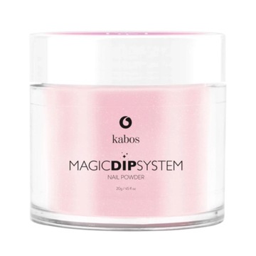 Kabos Magic Dip System Nail Powder 47 Sweet Rose Титановая пудра для ногтей