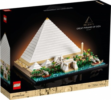 LEGO - ARCHITECTURE - PIRAMIDA CHEOPSA - 21058