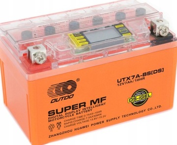 Akumulator Outdo YTX7A-BS 7Ah 110A DS-iGel LCD