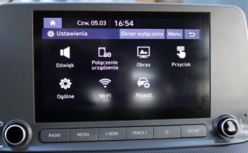 Hyundai Kona I Crossover Facelifting 1.6 T-GDI 198KM 2021 Hyundai Kona 1.6 T-GDI 198KM Comfort Serwis ASO Salon PL FV marza kamera, zdjęcie 27