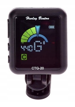 Harley Benton CTG-20 BK USB хроматический тюнер