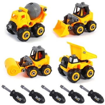Excavator Dump Truck Toy for Kids Mini Inertial