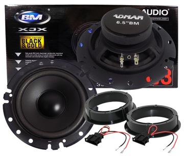 BM MOCNE GŁOŚNIKI BASOWE VW GOLF 4 PASSAT B5 FL