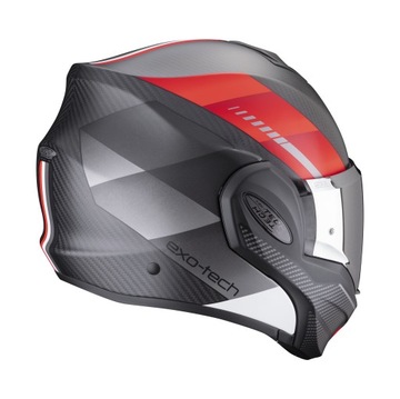 Шлем SCORPION EXO-TECH CARBON GENUS RED M