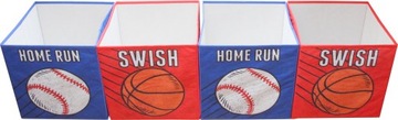 Набор из двух коробок для игрушек Home Run Swish.