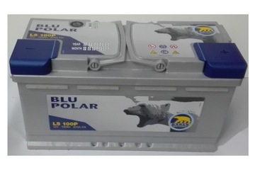 Akumulator BAREN 100Ah 870A BLUE POLAR