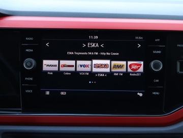 Volkswagen Polo VI Hatchback 5d 1.0 TSI 95KM 2017 VW Polo 1.0 TSI, Salon Polska, Skóra, Klima, zdjęcie 11