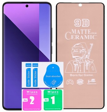 SZKŁO HYBRYDOWE MATOWE DO XIAOMI REDMI NOTE 13 PRO PLUS 5G PRO+ FOLIA MAT