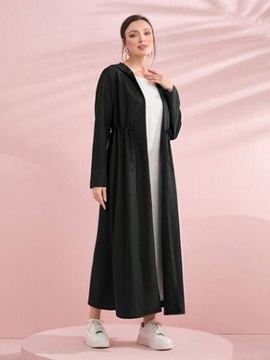 SHEIN BLUZA DAMSKA SZARA PROSTA Z KAPTUREM 38 1V9C