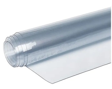 Folia Transparentna 0,3mm PCV przeźroczysta 50 x 140 cm