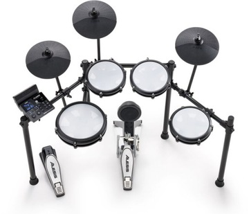 НАБОР НАУШНИКОВ ALESIS NITRO MAX KIT ЭЛЕКТРОННЫЕ БАРАБАНЫ СТУЛ