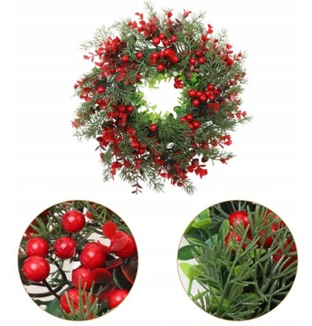 1шт Рождественский венок Венок на входную дверь