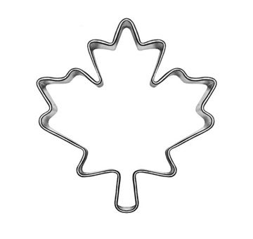 Foremka listek klonu 3,7 cm - liść klonowy, liście