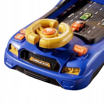 Интерактивная игрушка на рулевом колесе автомобиля