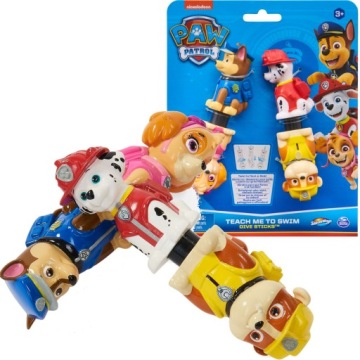 ДОСКА ДЛЯ ПЛАВАНИЯ PAW PATROL И ПАЛКИ ДЛЯ ОБУЧЕНИЯ ПЛАВАНИЯ