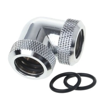 Chłodzenie wodne G1/4 gwint 90 stopni kolanko Adapter złącze rury 14mm szty