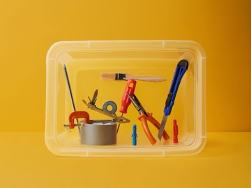 2 x КОНТЕЙНЕР-ОРГАНИЗАТОР С КРЫШКОЙ 4,5 л