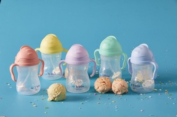 B.Box Бутылка с трубочкой 240мл Bubblegum