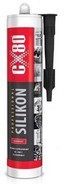 Silikon sanitarny CX-80 czerwony 310 ml