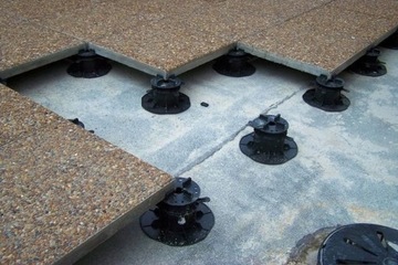 Регулируемая опора для террасных плит 34-65 мм.