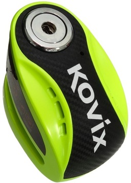 Zabezpieczenie motocykla roweru KOVIX KNX10 FLUO
