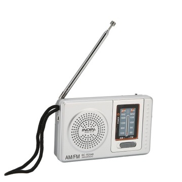 МИНИ-ПОРТАТИВНОЕ РАДИО DSP FM AM БЕЛОЕ