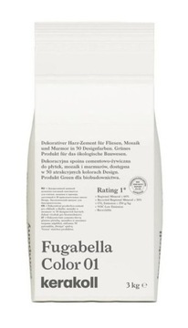 Fuga elastyczna Kerakoll 3KG BIEL COLOR 01