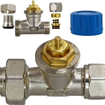 Термостатический клапан 1/2 PEX + ВВОДНАЯ НАСТРОЙКА M30+