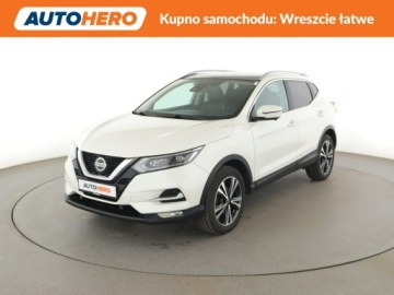 Nissan Qashqai II Crossover Facelifting 1.3 DIG-T  160KM 2019 Nissan Qashqai skóra panorama full LED navi klima