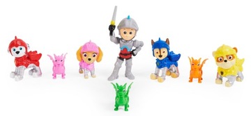 НАБОР ИЗ 8 ФИГУРОК «Щенячий патруль» «Храбрые рыцари» Драконы