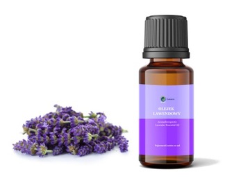 OLEJEK ETERYCZNY LAWENDOWY 10 ML 100 % NATURALNY DO SNU RELAKSU AROMATERAPI