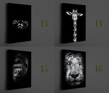 Картина на холсте Животные Выбор портрета 120х80см