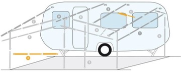 ДОЛБ, ТРУБЧАТЫЙ КАРКАС, ПАЛАТКА, 75-120 см