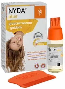 NYDA PLUS PŁYN na wszy i gnidy 100ml przeciw wszom