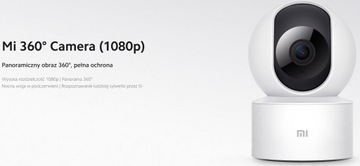 XIAOMI SMART CAMERA KAMERA IP FULL HD 1080P IP 360 MI HOME SECURITY WIFI