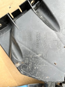 8 VOLVO V40 VÝZTUHA DRŽÁKY NÁRAZNÍKU ZADNÍ 3139104