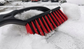 TOM PAR SZCZOTKA SKROBACZKA ZMIOTKA DO SZYB ŚNIEGU LODU SAMOCHODOWA DUŻA 65