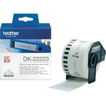 Лента BROTHER Черная DK-22223