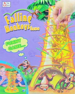 ИГРА НА НАВЫКИ FALLING MONKEYS СЕМЕЙНАЯ ИГРА JJJUMP MONKEYS