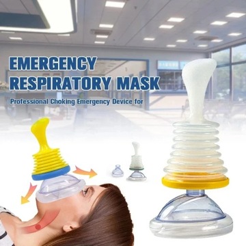 Professional Choking Rescue Emergency Device for First Aid Mask Adult
