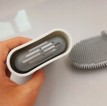 СИЛИКОНОВАЯ ЩЕТКА ДЛЯ УНИТАЗА РУЧКА ДЛЯ УНИТАЗА