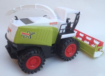 Большой зеленый комбайн для фермера, игрушка ФЕРМЕР