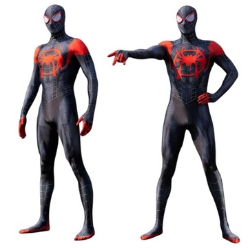 STRÓJ PRZEBRANIE SPIDERMAN MILES MORALES COSPLAY SKIN 164/170